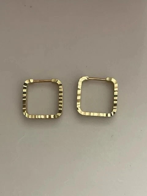 Sparkle Engagement Hoop Earrings Round Cut Simulated Diamond 925 Starling Silver