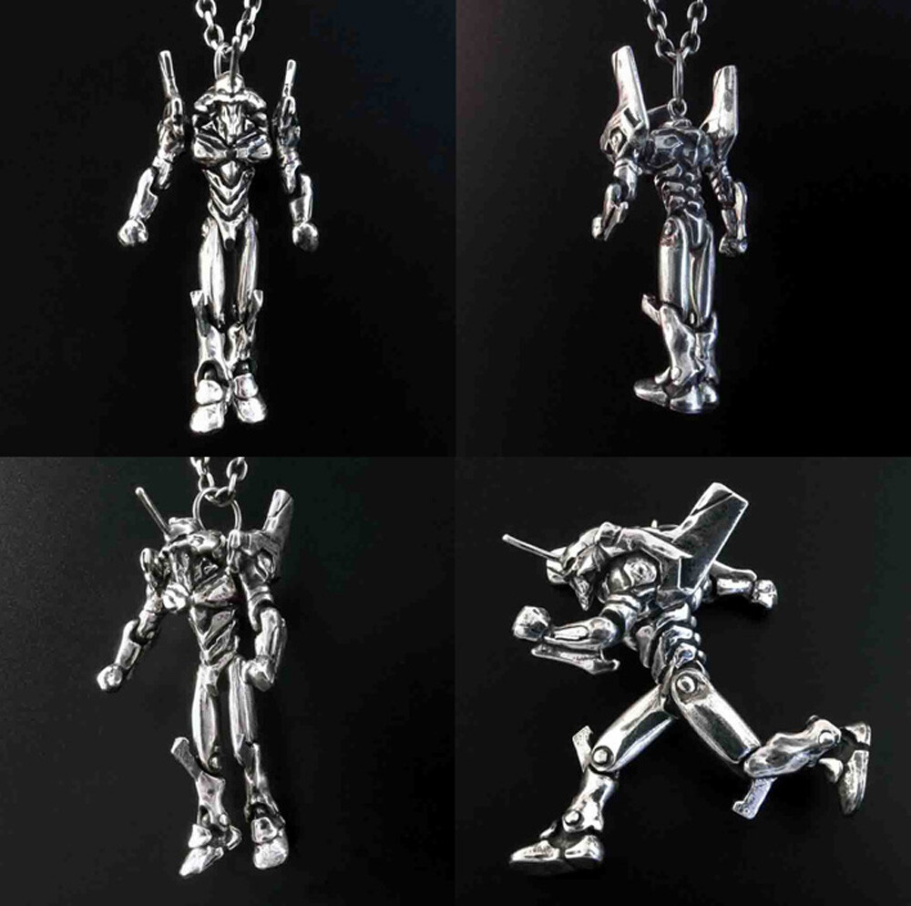 Neon Genesis EVANGELION EVANGELION Type01 Figure Pendant with 60cm Chain