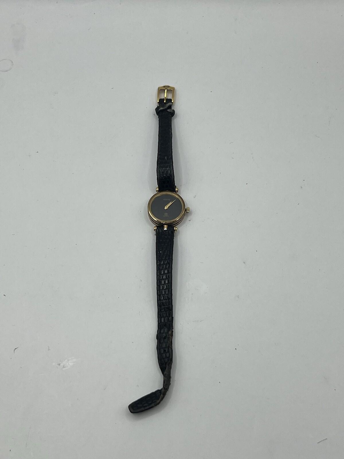 GUCCI ONE JEWEL QUARTZ WATCH ~ RUNNING ~