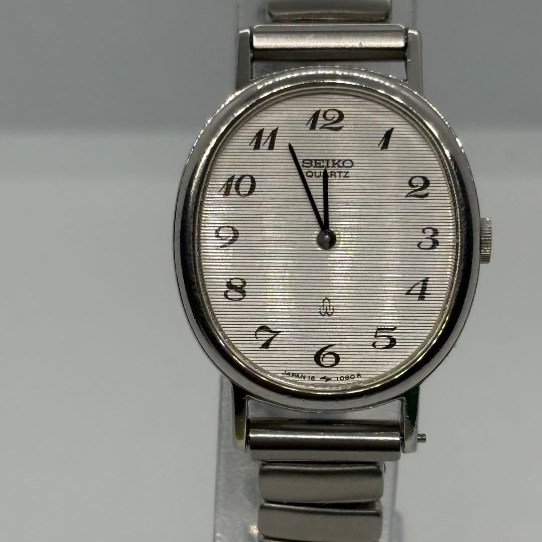 [Rare & Working] SEIKO Vintage Ladies Oval Arabic Dial Watch