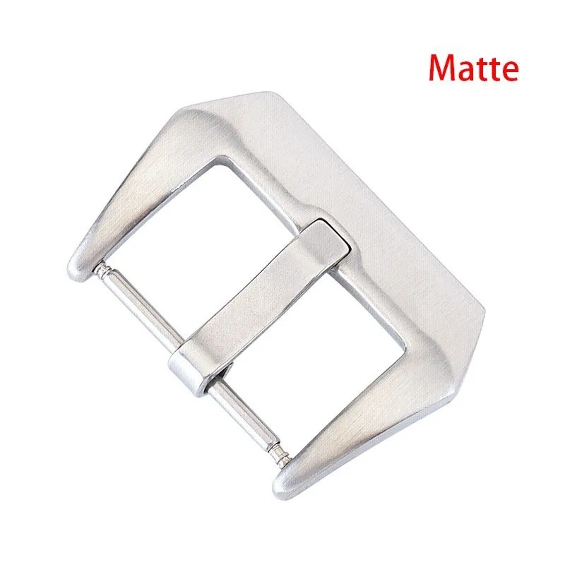 18 20 22 24 26mm Watch Buckle Clasp For Leather Rubber Watch Band Strap