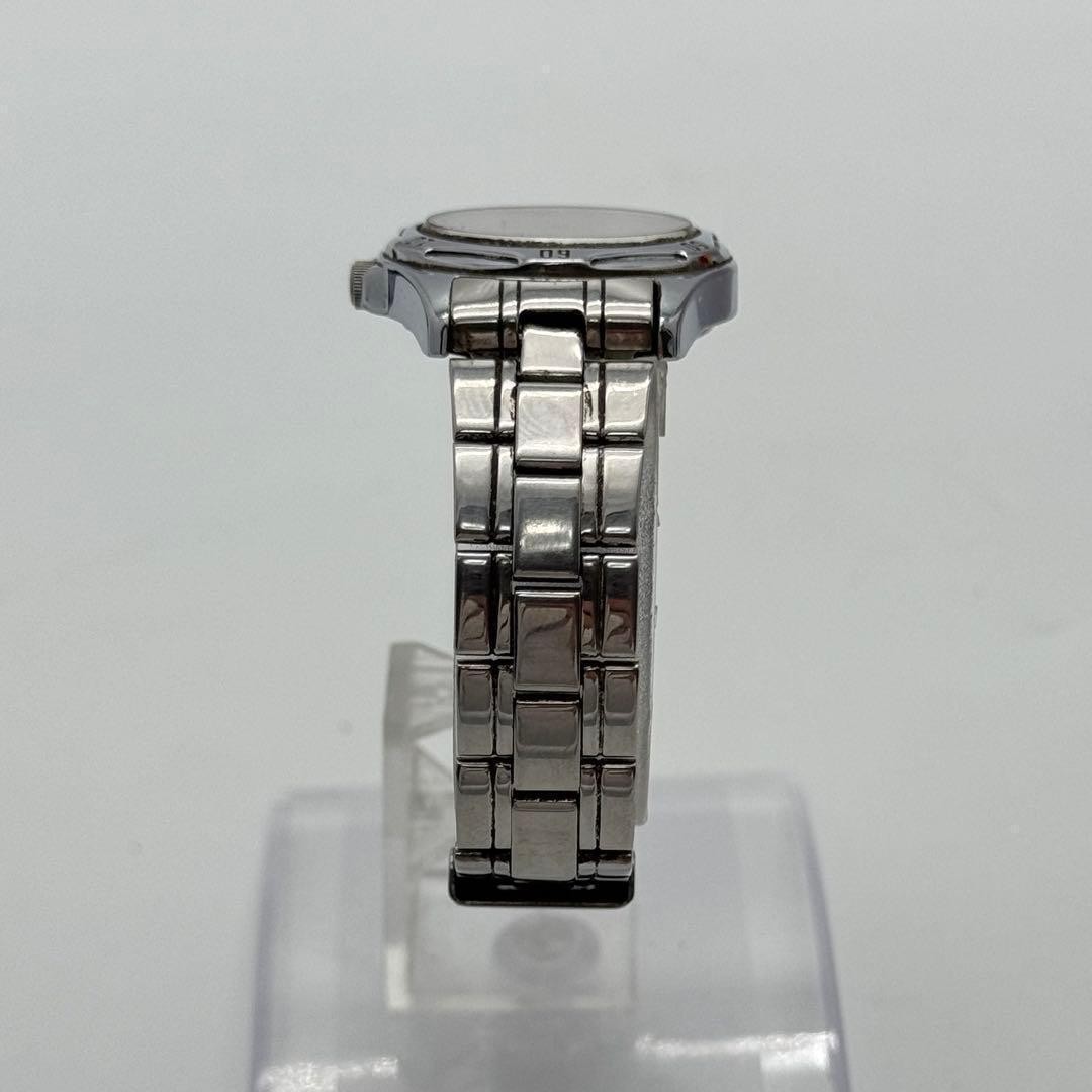 Working Item SEIKO Alba Quartz New Battery Pink Dial Waterproof Wristwatch