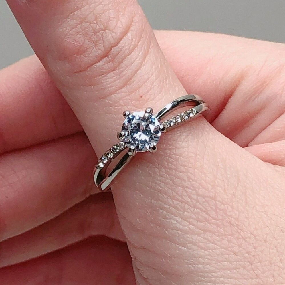  Adjustable Diamond Ring Free UK Delivery New