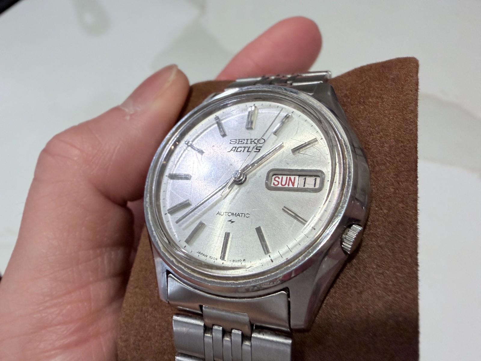 Vintage JDM SEIKO Actus Automatic Japan 7009-3010 R – Works Read Description