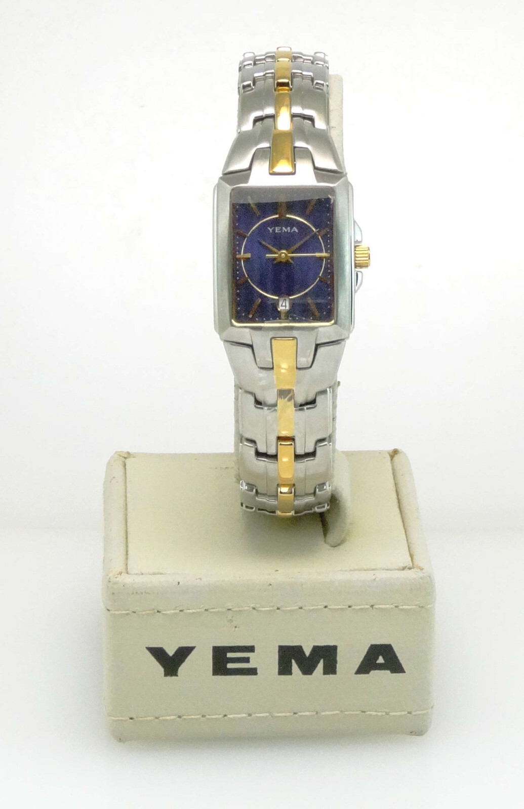 YEMA Paris by Seiko YM 822 Women’s 2-tone Quartz Casual Watch 5ATM *NEW VINTAGE