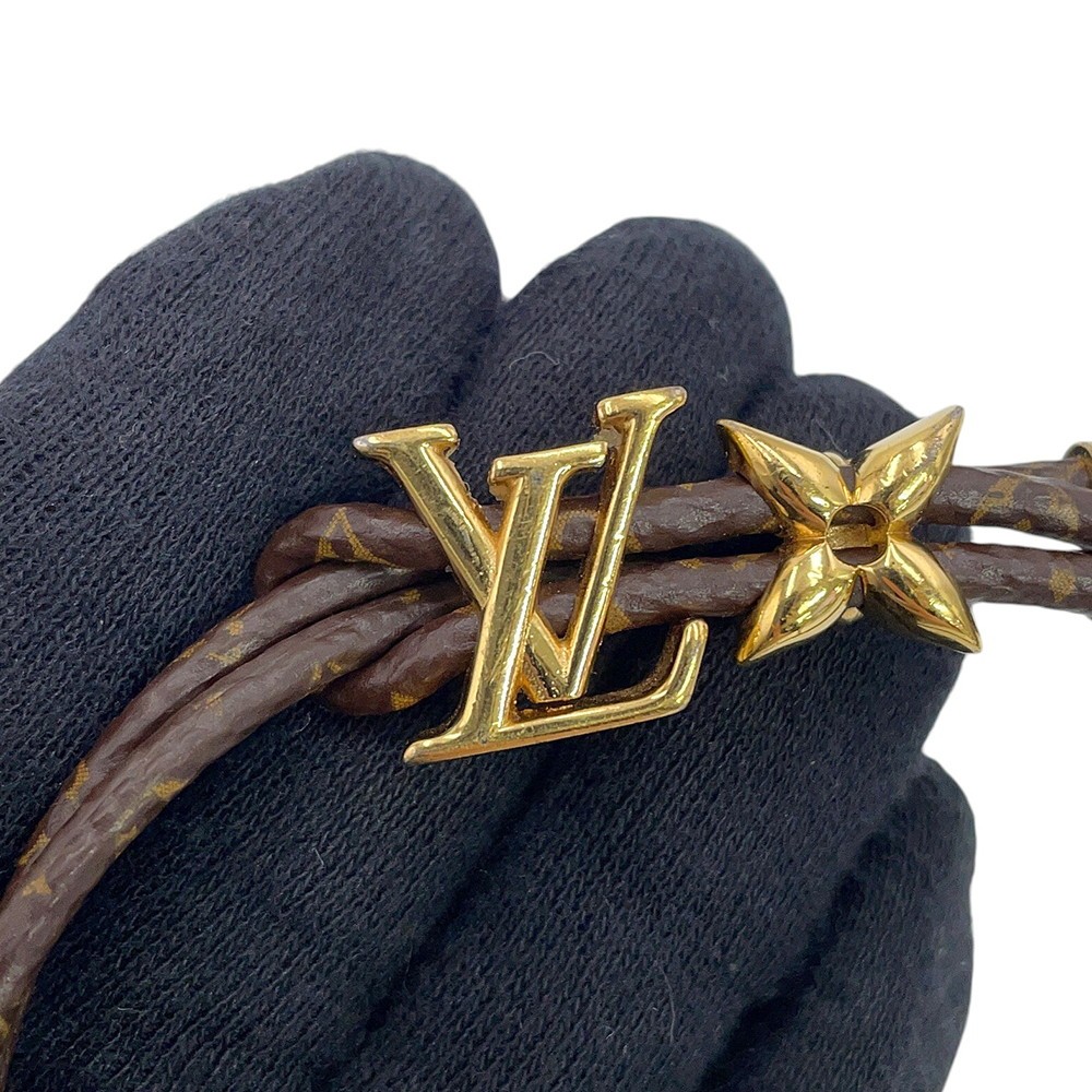 LOUIS VUITTON Bracelet LV Bloom Monogram Brown M8416Z