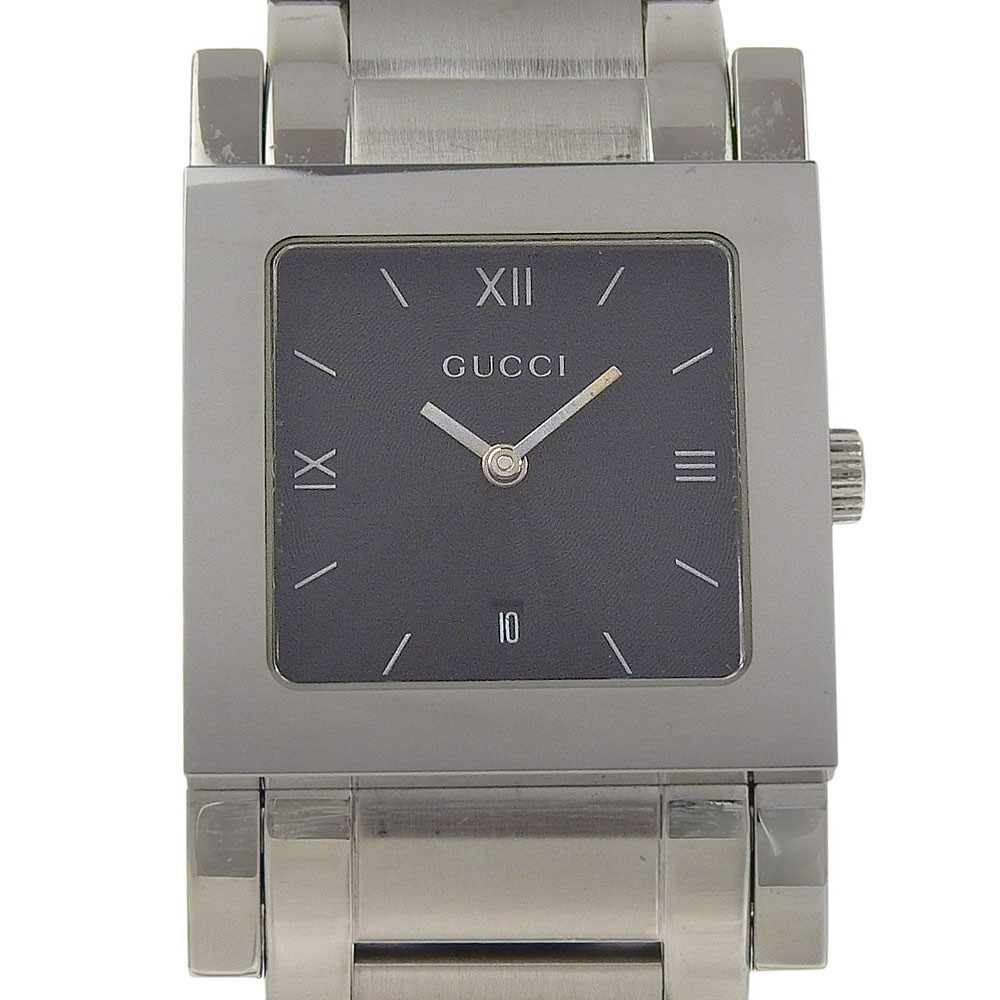 GUCCI G Metro Watches 7900M.1 blackDial Stainless Steel Quartz Analog disp…