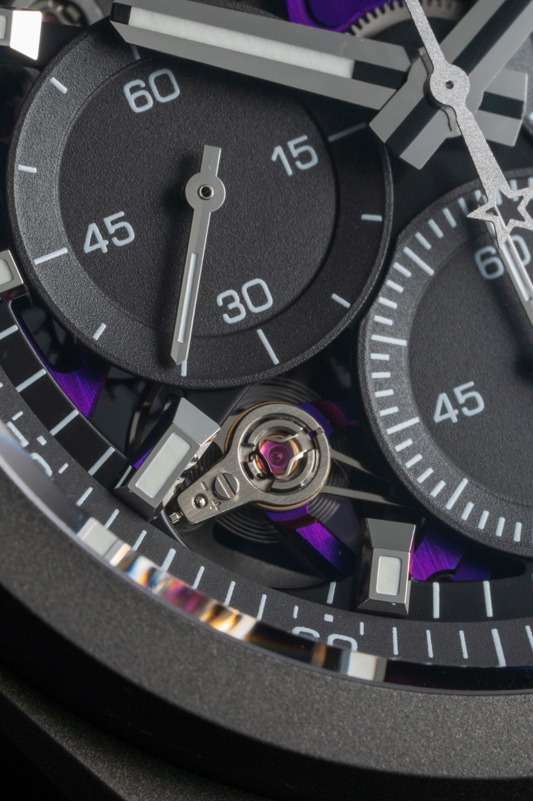 Zenith Defy El Primero 21 Ultraviolet Purple 44mm Titanium Chronograph Complete