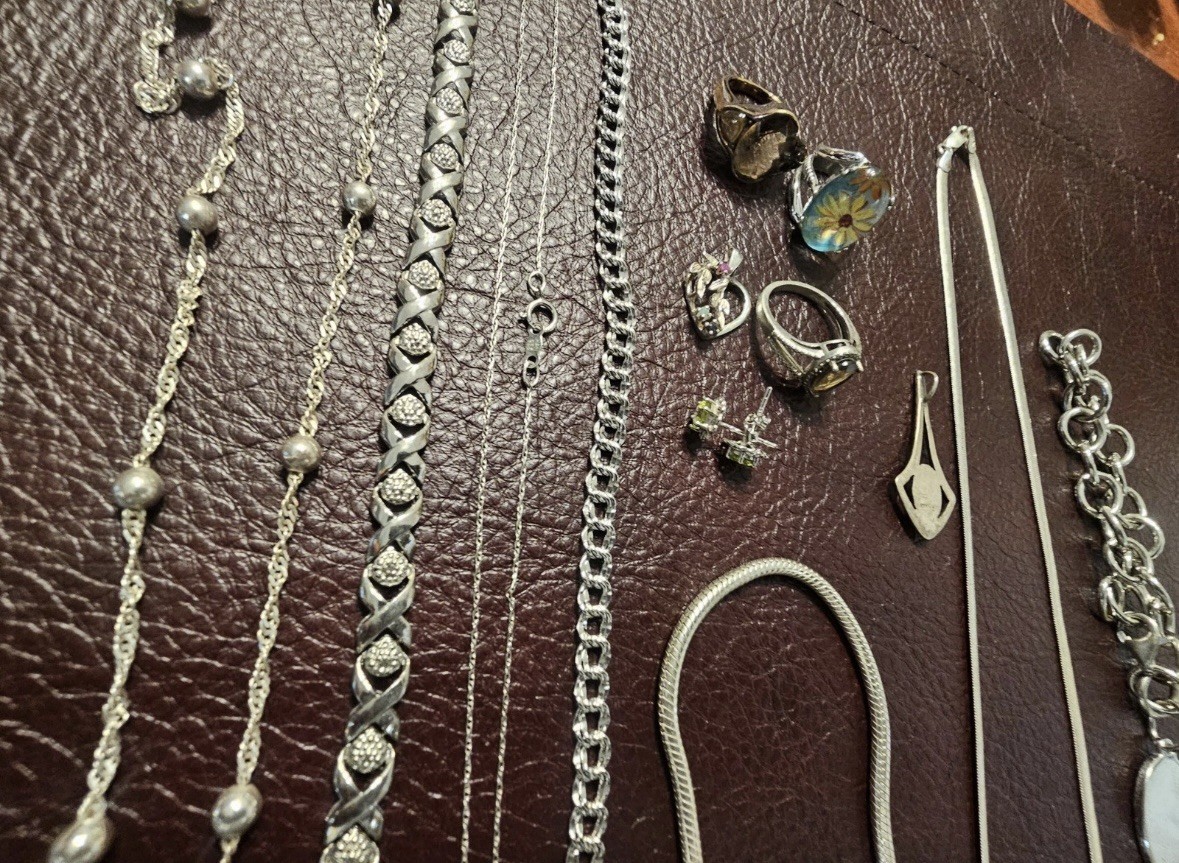 Vtg Jewelry Lot ALL Sterling 925 ~All Wearable~ Not Scrap.