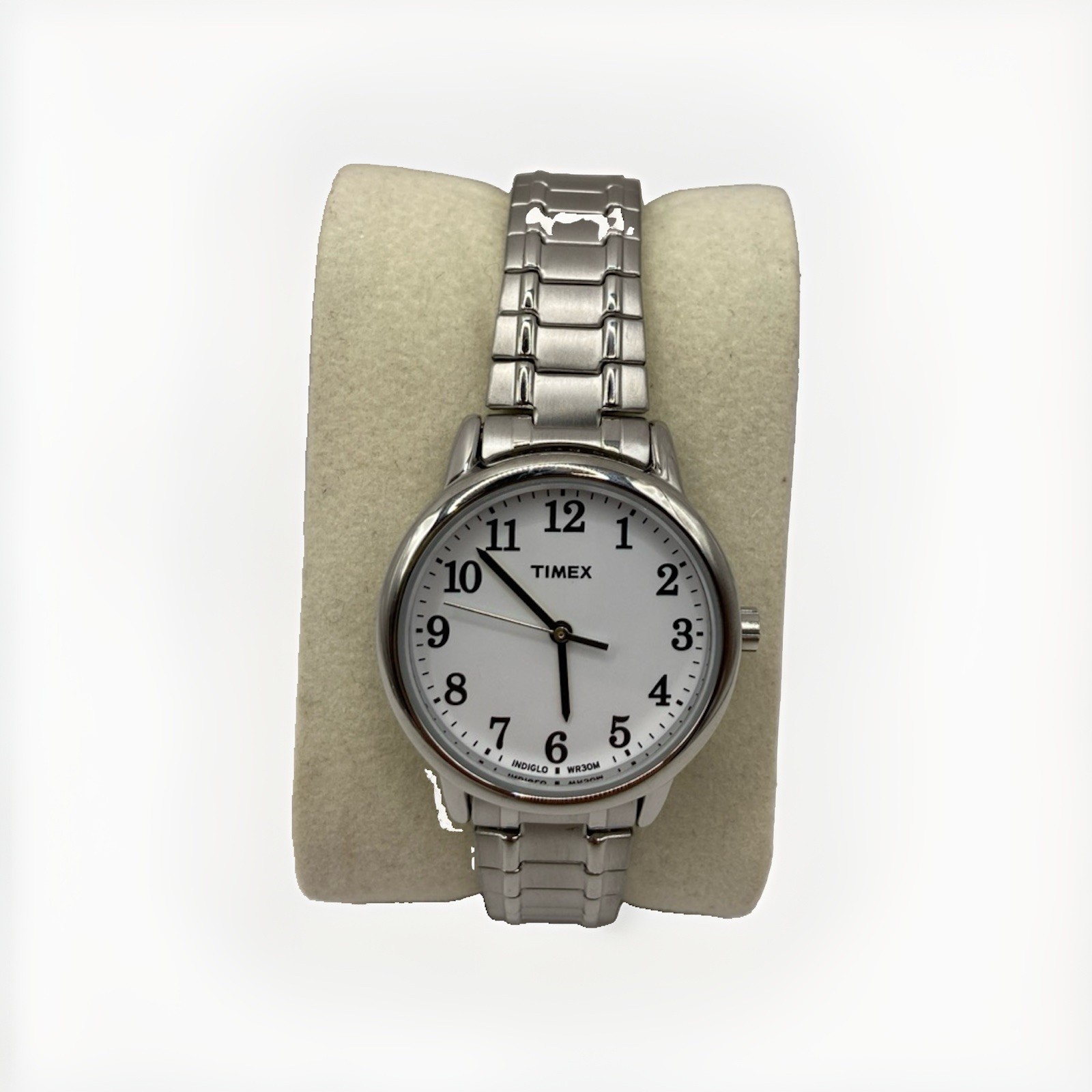Women’s Timex Easy Reader Expansion Band Watch – Silver TW2P78500 NO BOX