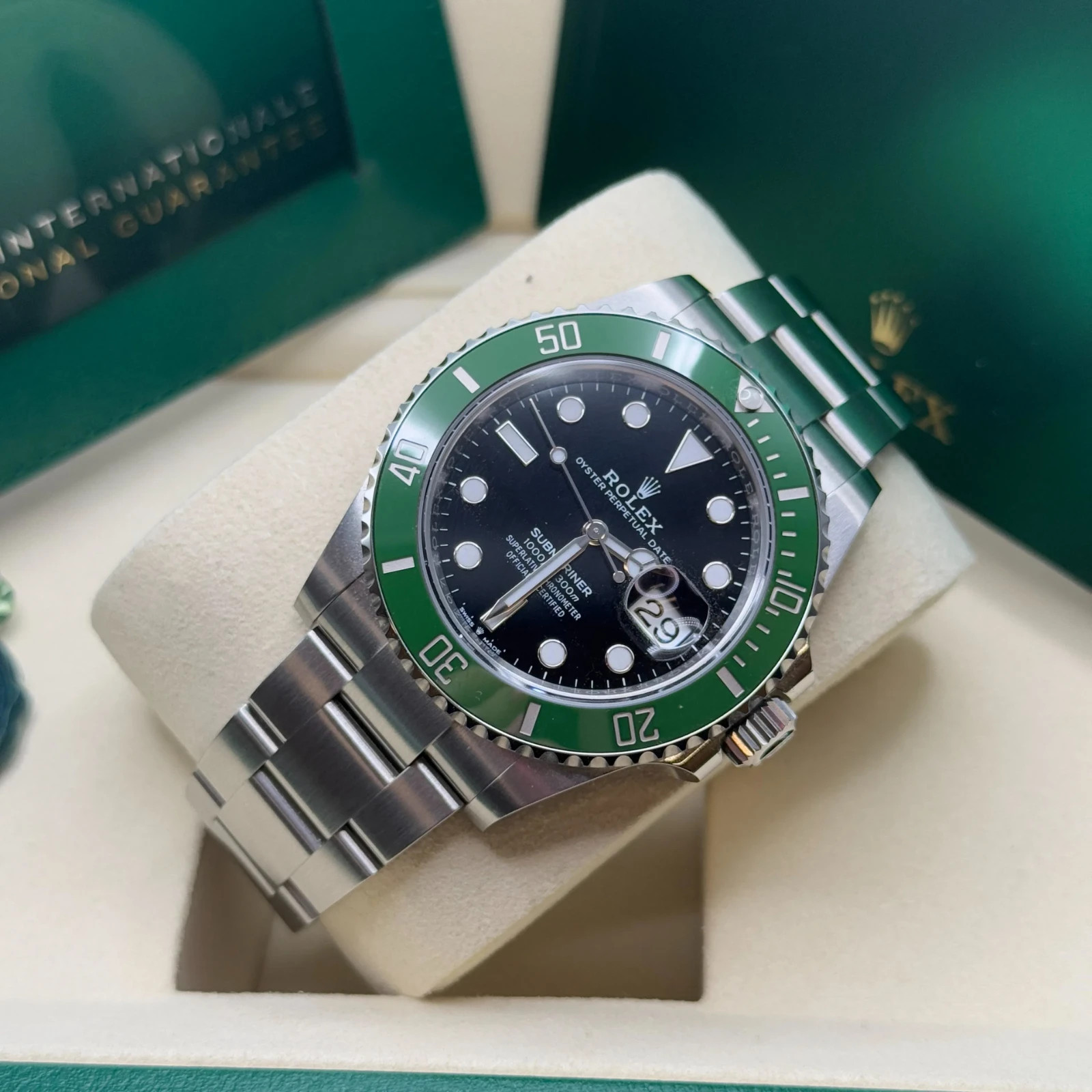 2026 NEW Rolex Submariner 41mm “Starbucks” Green Bezel Ref 126610LV – Black Dial
