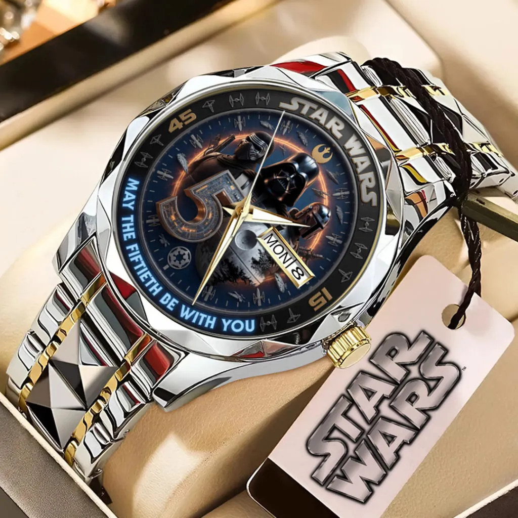 Star Wars 50th Anniversary Alloy Luxury Quartz Watch