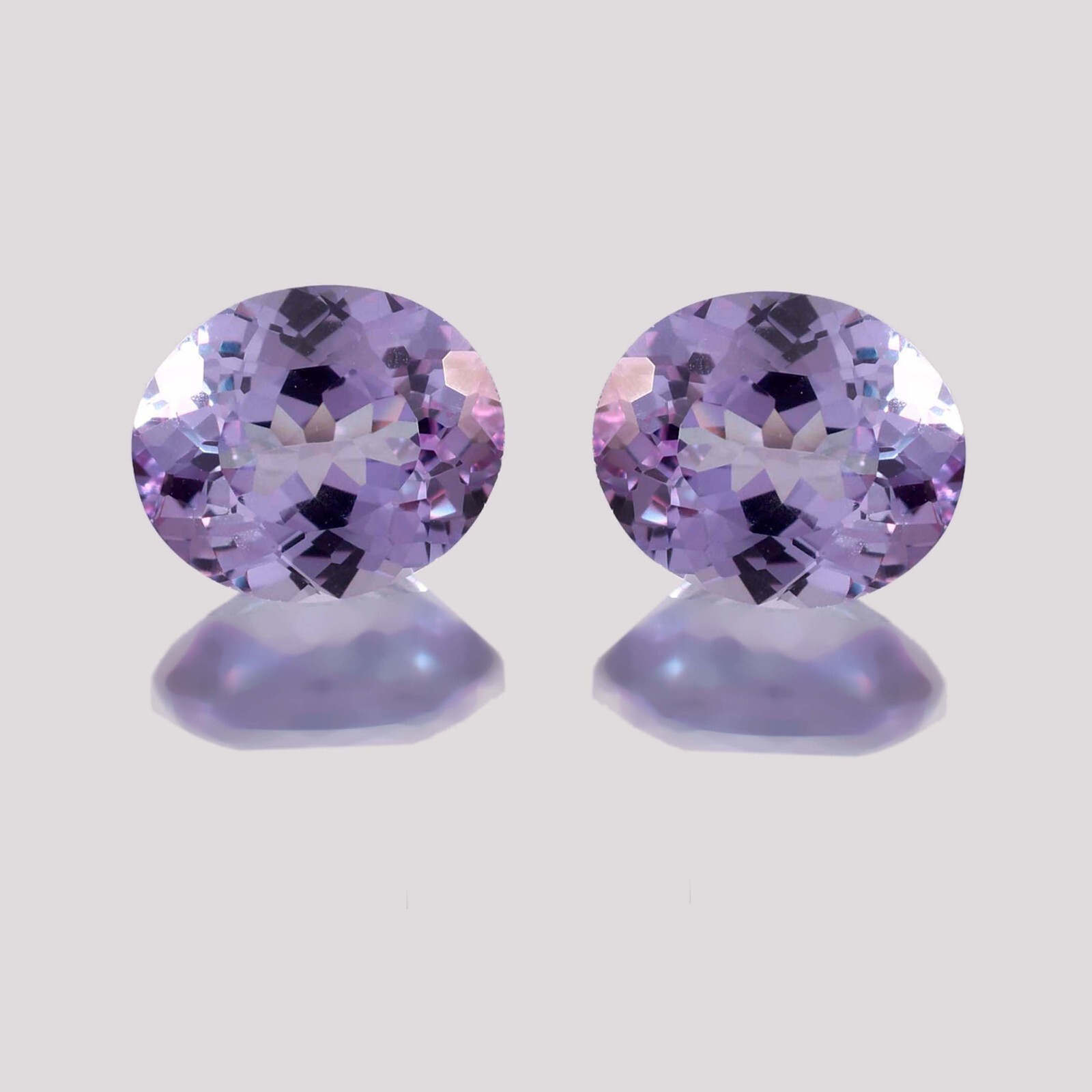 1 Pair 20 x 14 MM Flawless Natural Color Change Alexandrite Gems GIT Certified