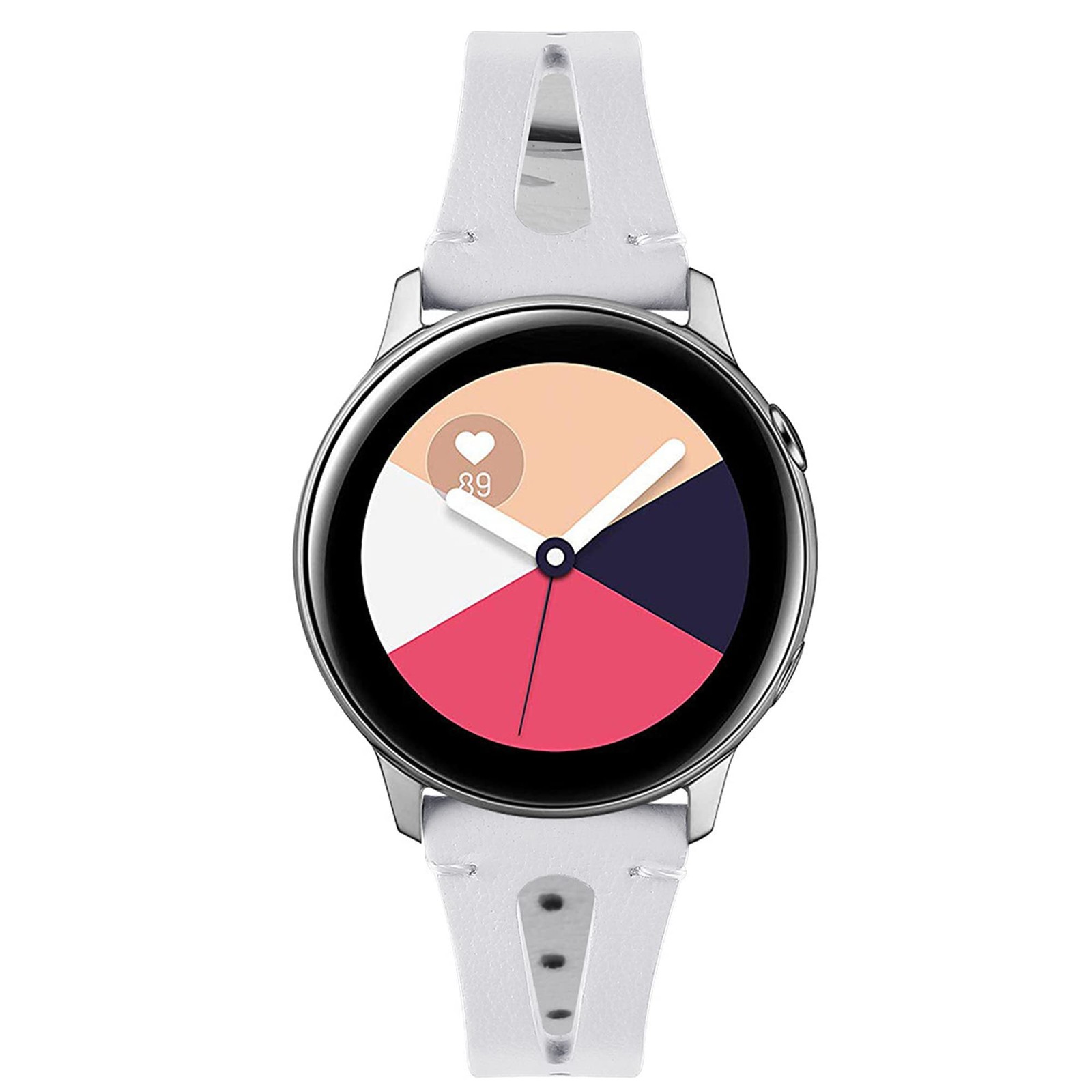 Lamshaw Compatible for Withings Smartwatch Bands, 18mm size bands, White