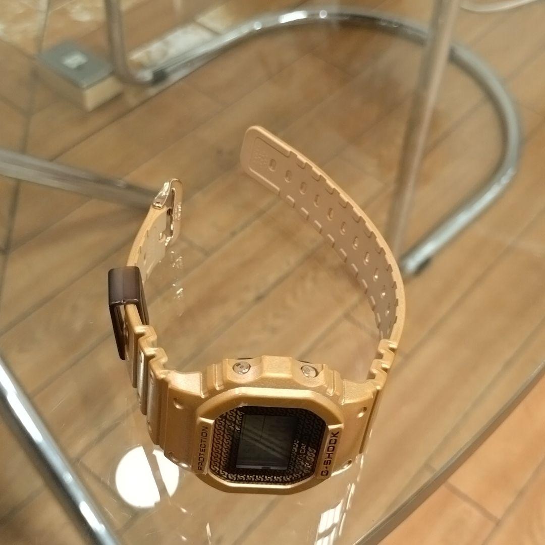 Casio G-Shock DWE-5600HG Hip Hop Gold Black Digital Watch Japan