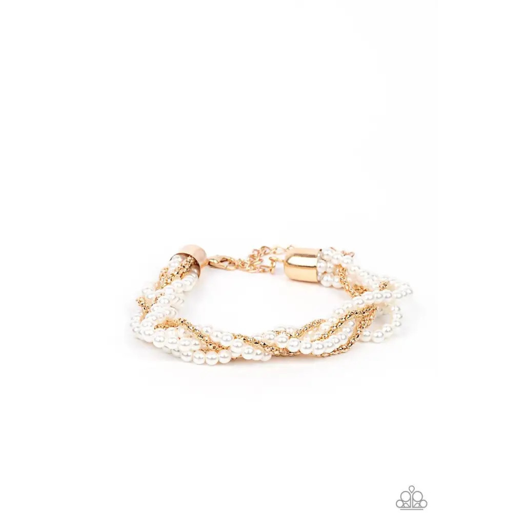 Paparazzi | Vintage Variation – Gold Bracelet