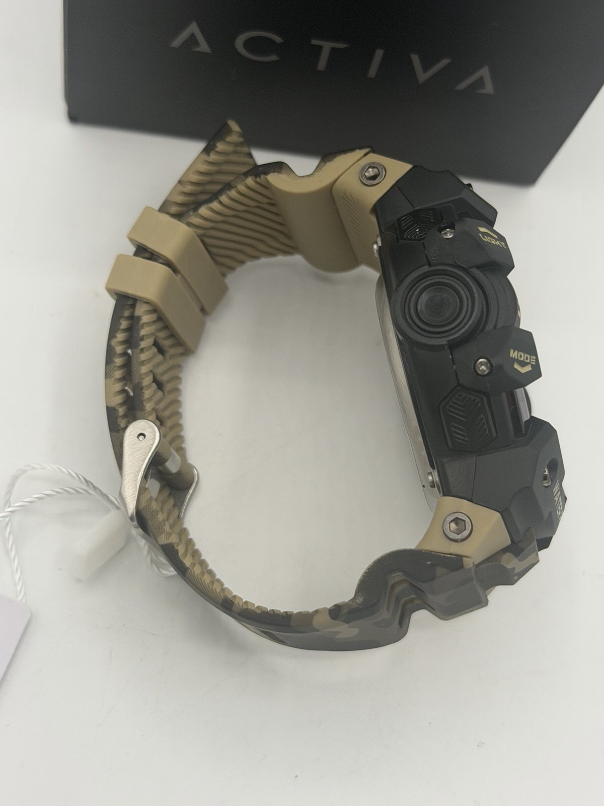 Activa Armour X Invicta Men’s 50mm Camouflage Khaki Digital Watch ACW8050MC-001
