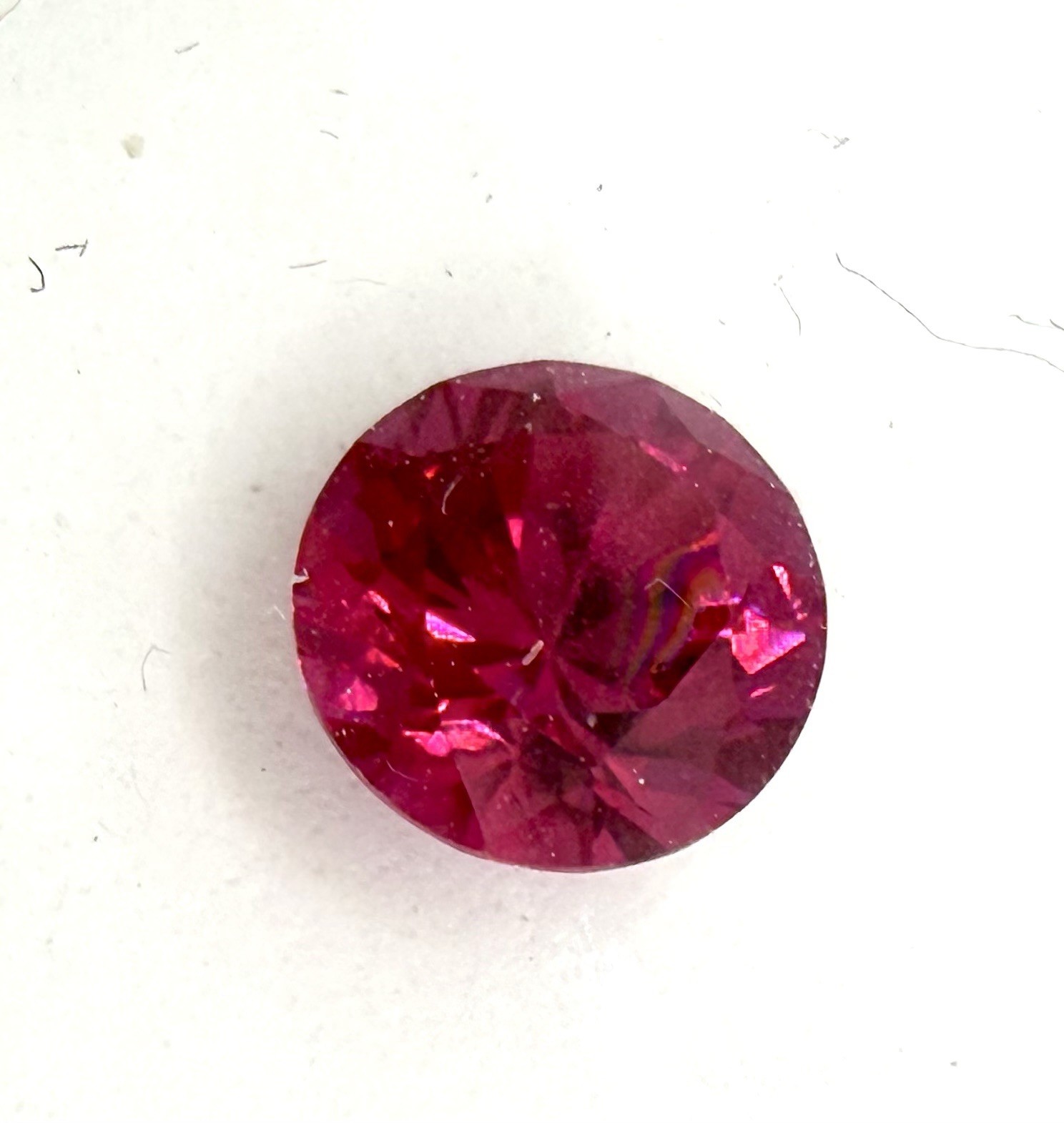 (9) New Lot 6.9 Ct 14mm Blue Moon Quartz Lab Ruby 2 Ct 8mm Cut Gem Single