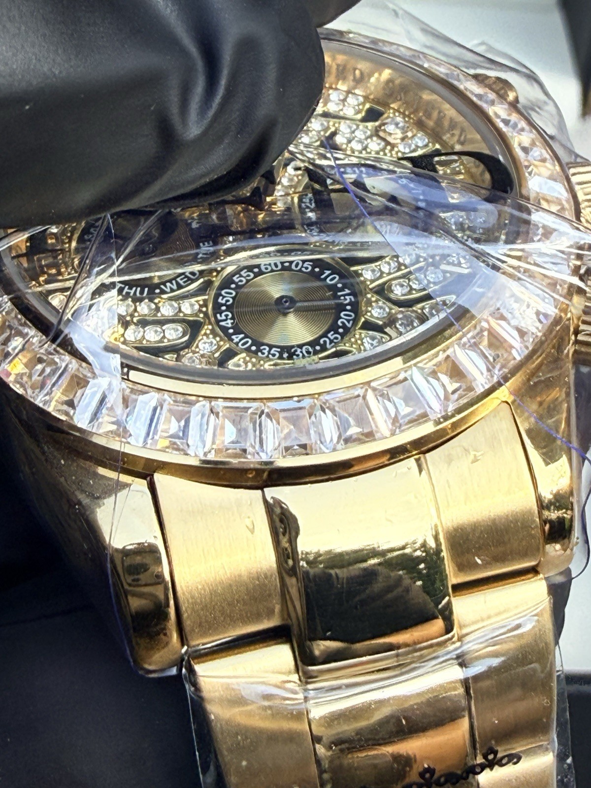 SKYSEED Men’s Sapphire Mechanical Watch, Fashion Luminous “Tiger Dee” Luxury
