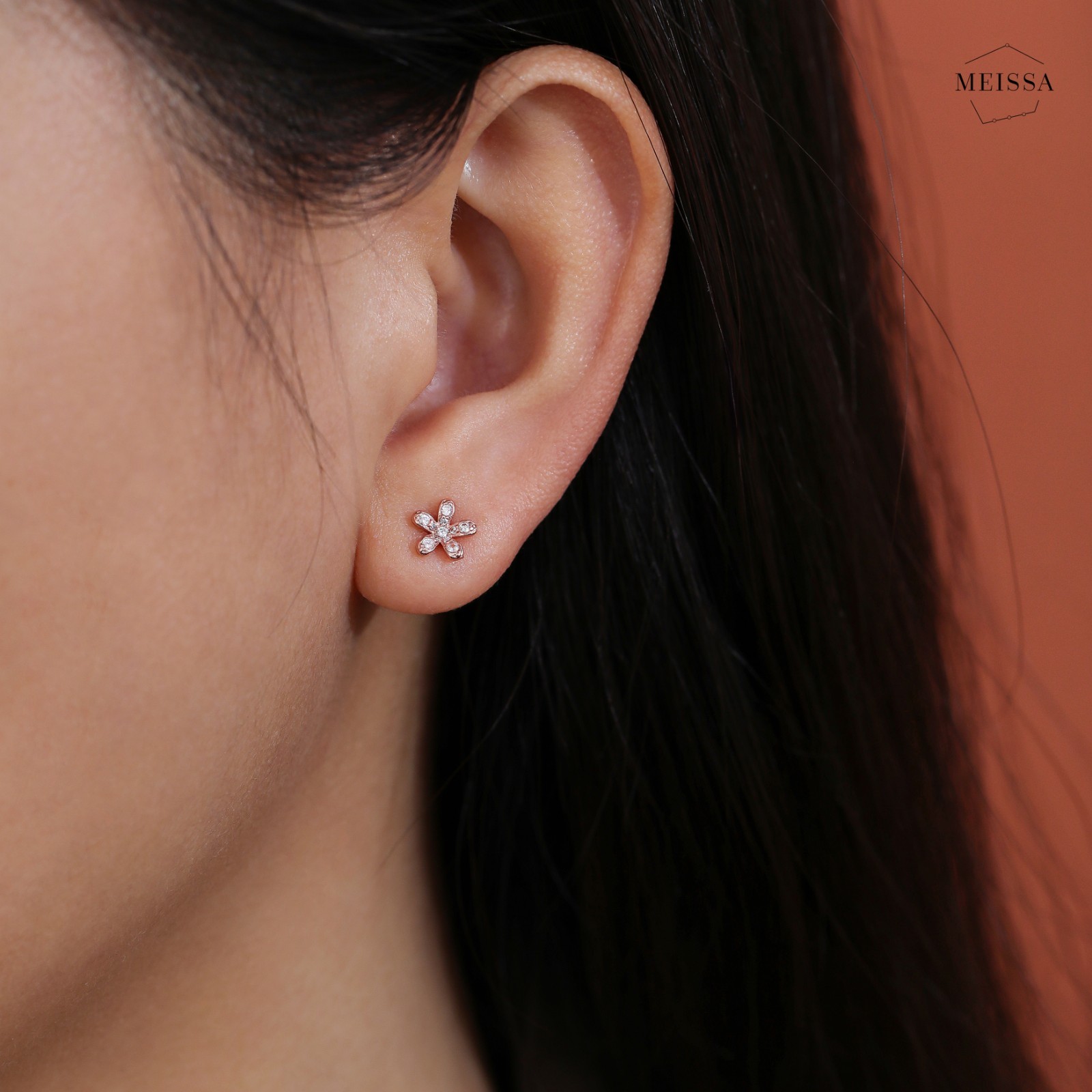 Meissa Cute Ball Back Earrings for Women Girls Kid Toddlers Baby 925 Silver