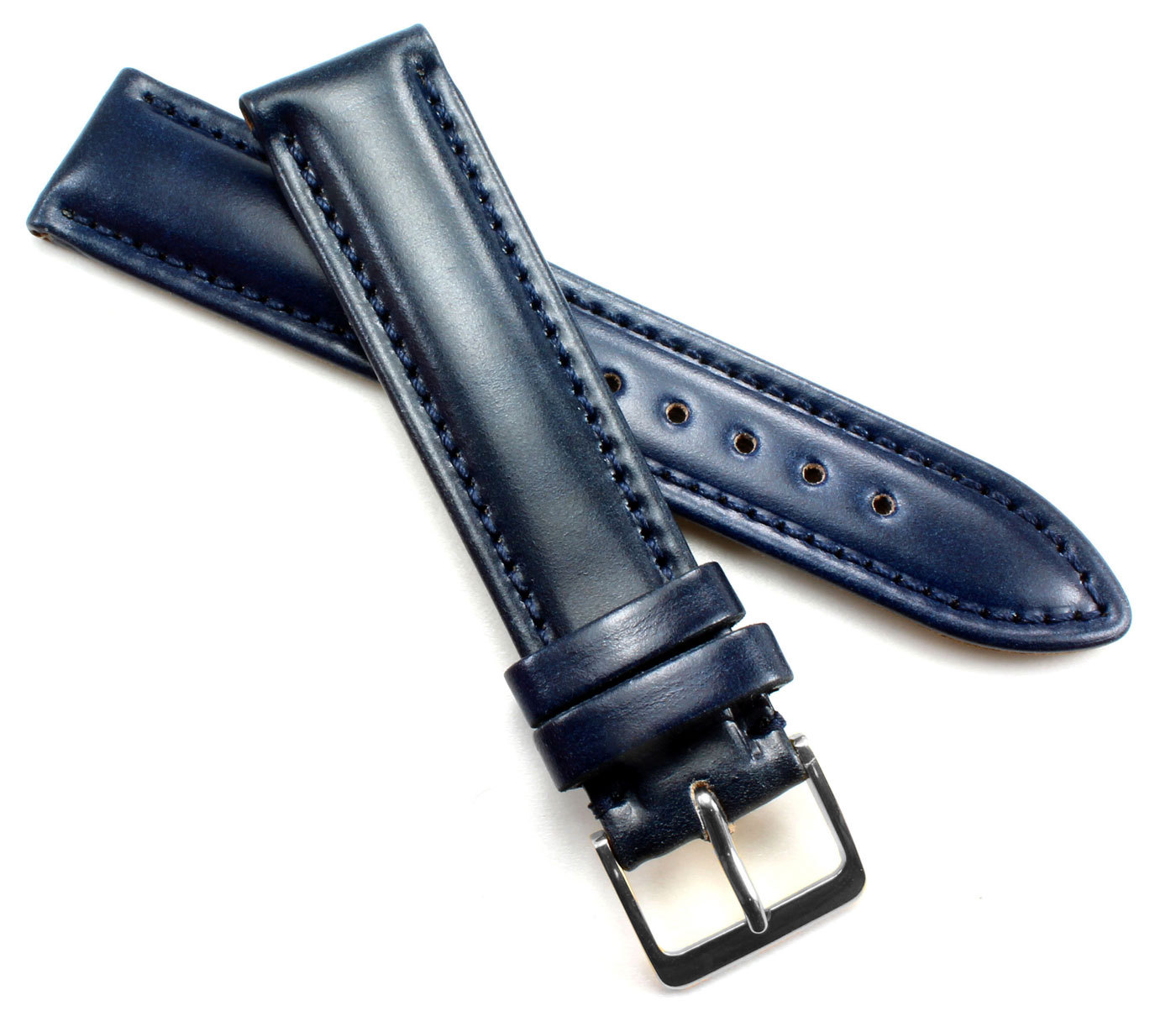 20mm XS SHORT HORWEEN Genuine SHELL CORDOVAN made in Germany Graf Watch Band