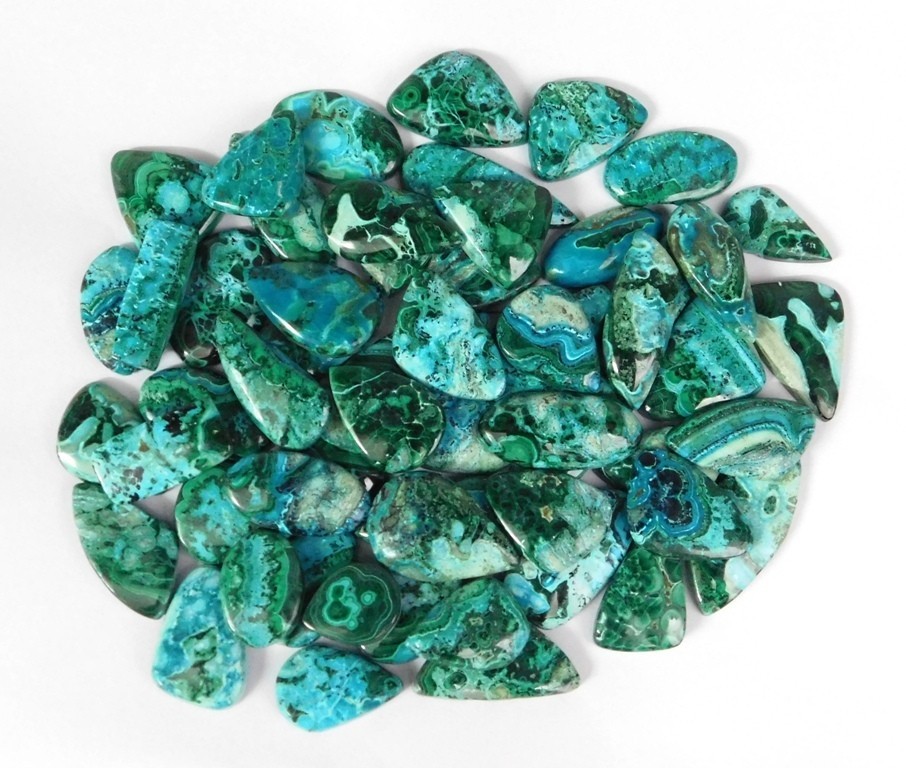 Mix Shape Azurite Malachite Pendant, Necklace Jewelry Making Gemstone 71243