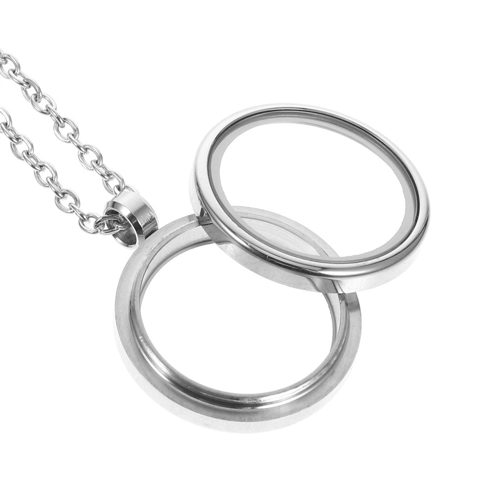 Hair Picture Charm Charms for Jewelry Making Disc Necklace Locket