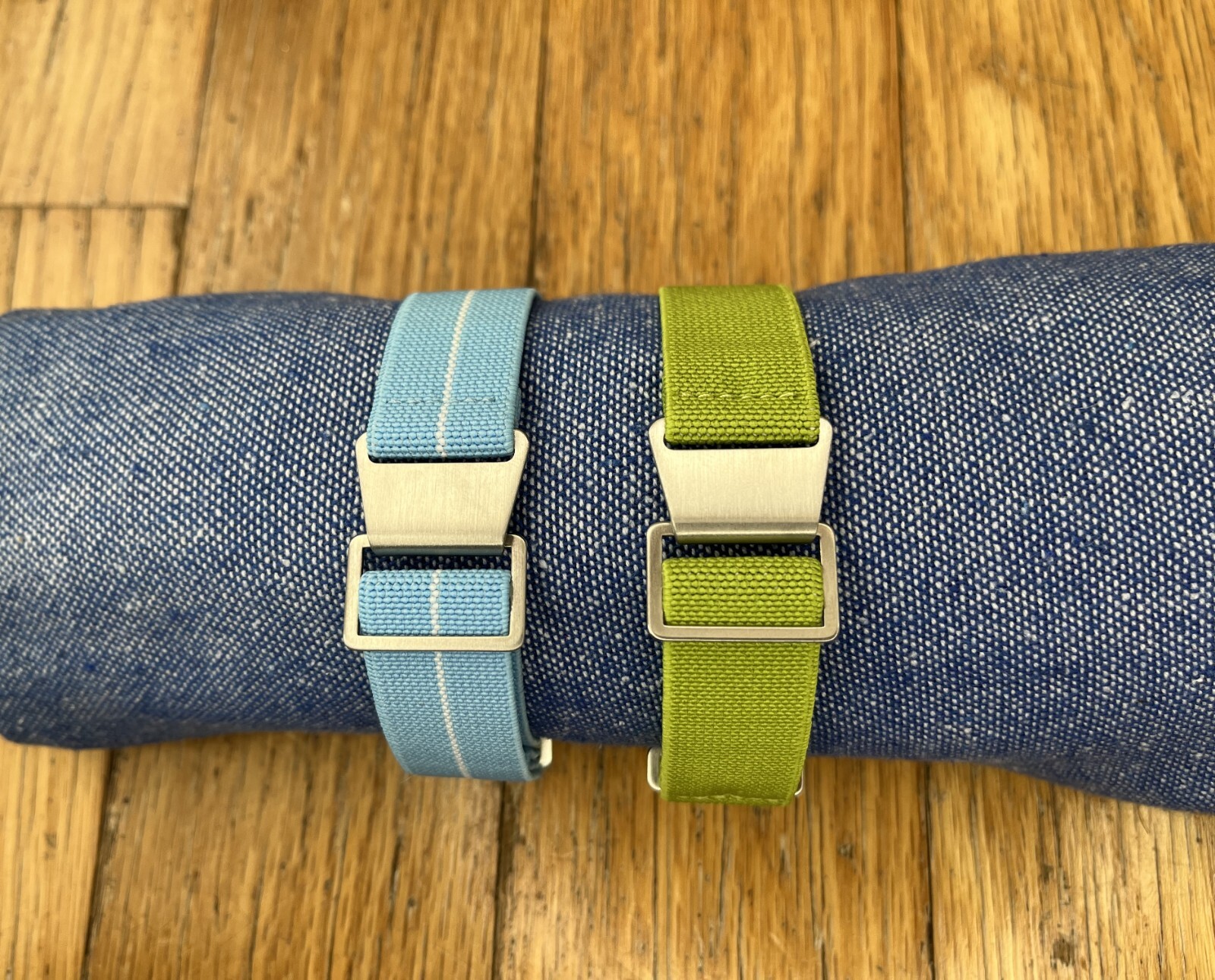 WISCASSET WATCH STRAPS Marine Nationale MN Parachute Elastic Strap (SHIPS FREE)