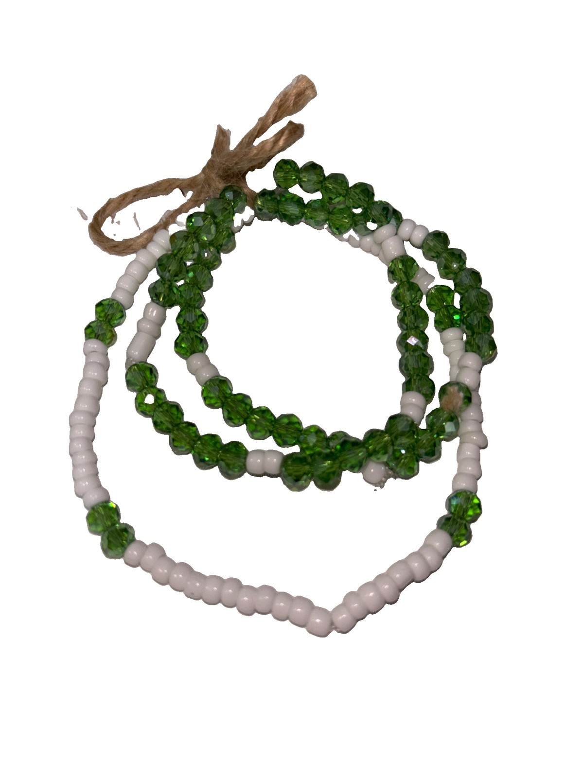 2 Wrist Bracelets and 1 Ankle Bracelet- 3 Piece Sets Handmade