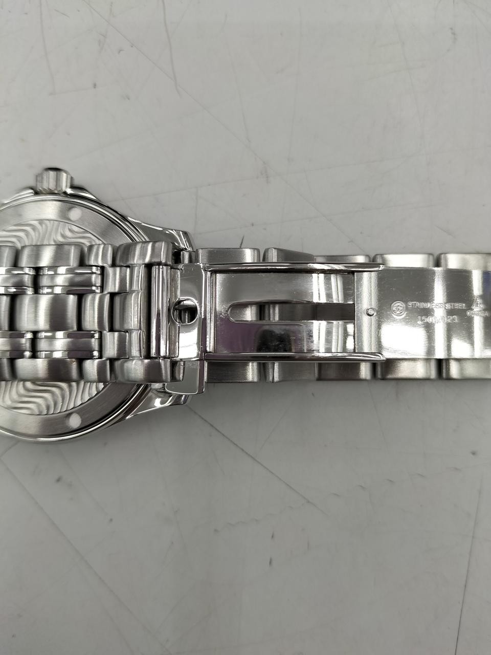 Omega Seamaster Quartz Mens Watch Ref 196.1501 Stainless Steel From Japan