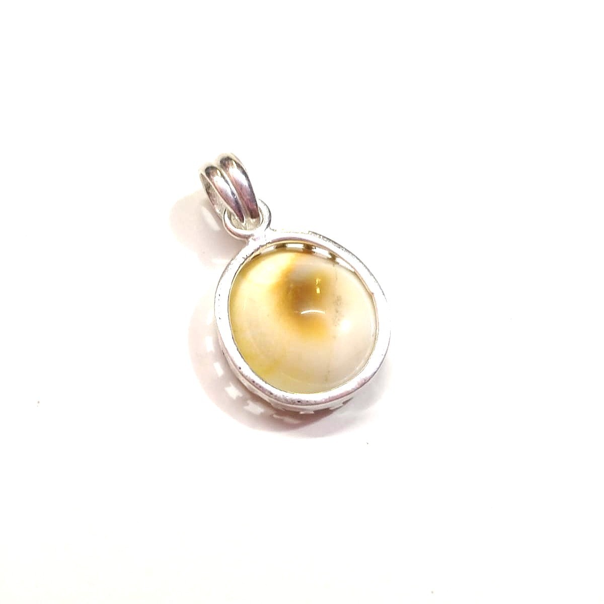 Shiva Eye Shell Gemstone Handmade 925 Sterling Silver Jewelry Pendant Sz-2.5″