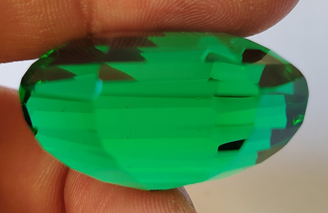 84.55 Ct. Large Asscher Cut Colombian Green Emerald Loose Gemstone Gift 4 Women