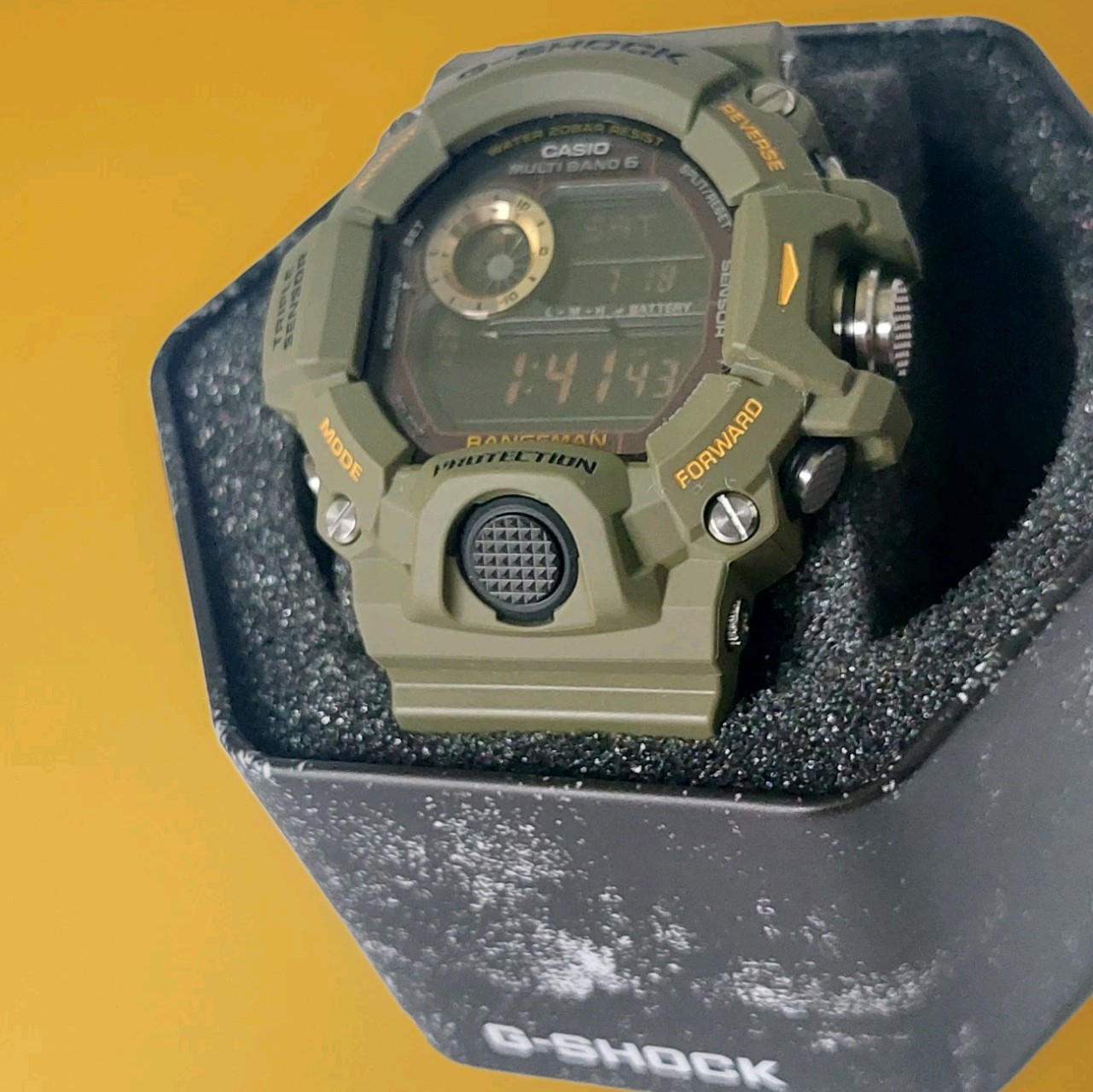 Casio G-Shock RANGEMAN GW- 9400-3 Solar Shock Resistant Men’s Watch – Green.