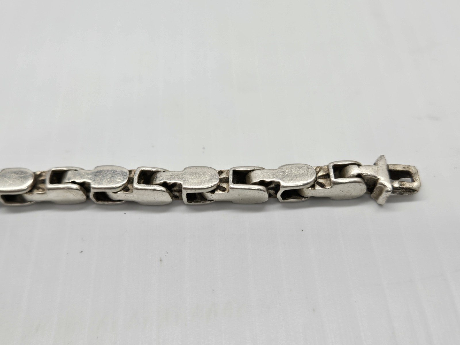 Sterling Silver Mens Heavy Link Bracelet | .925 | 9″ | 44.6 Grams | 5.7mm