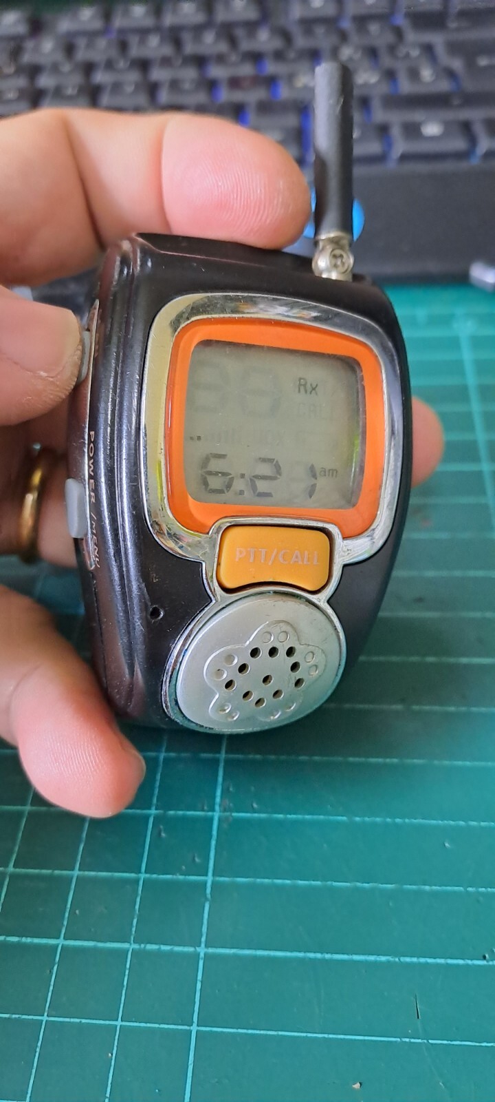 Free Talker Watch Walkie -Talkie Radio *Working but need new Battery*