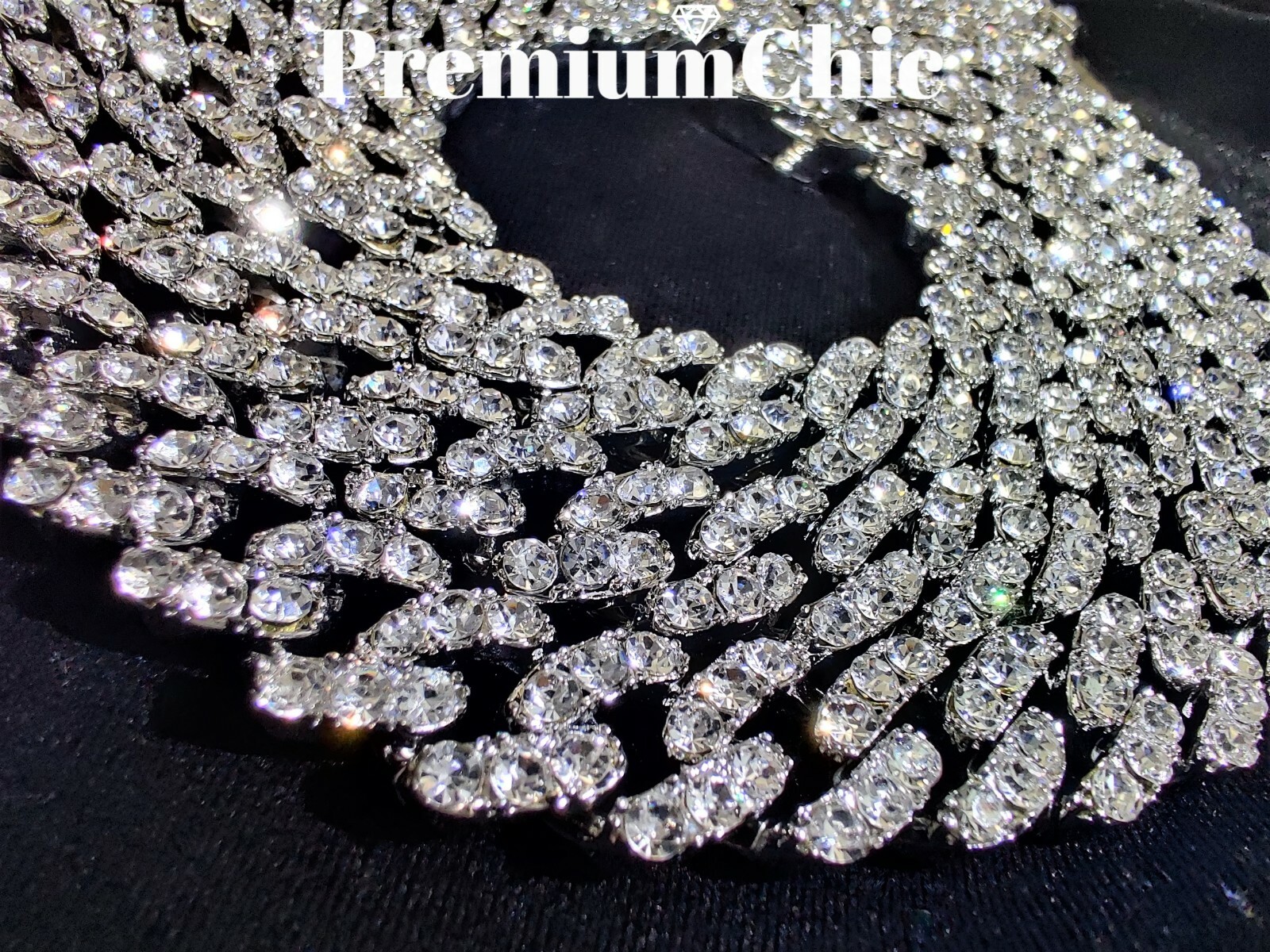 ICED Miami Cuban Designer Link Chain Mens Hip Hop Plated CZ Jewelry COMBO SET