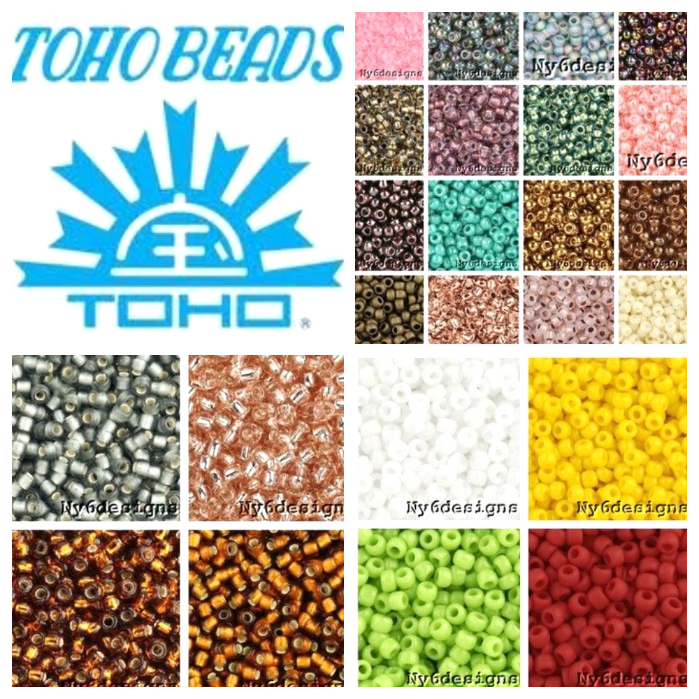 Toho Japan Seed Beads 8 Grams Tube Choose Color Jewelry Loose Tiny Glass 11/0