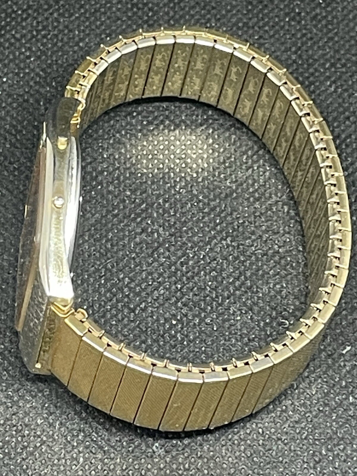 Vintage Nelsonic Gold Tone Digital Alarm Chrono Men’s Watch Retro Rare Running