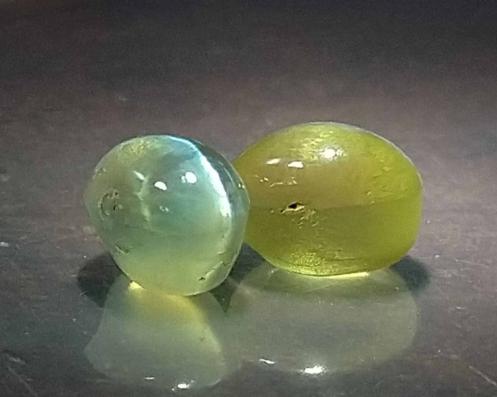Natural Chrysoberyl Cat’s Eye 1.90ct – 2pcs – Sri-Lanka.