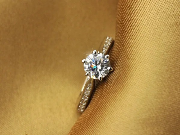Sterling Silver 6-Prong CZ Solitaire Ring for Women Wedding Promise 925