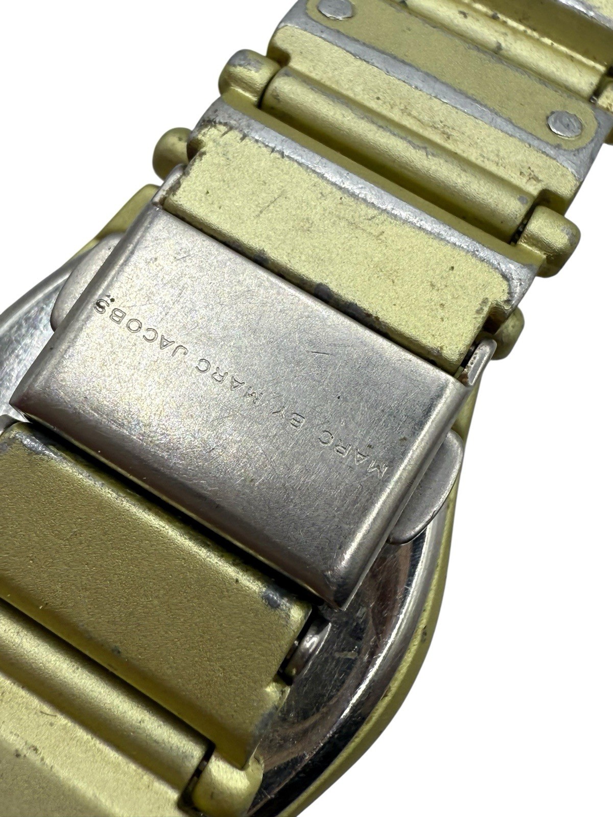 Marc By Marc Jacobs Mini Jorie Aluminum Womens Watch Neon Green MBM-3508