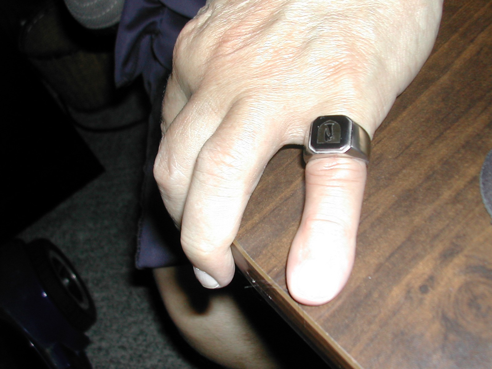 Stainless Steel Divinity Coat of Arms Shield Mens Square Biker Style Siguel Ring