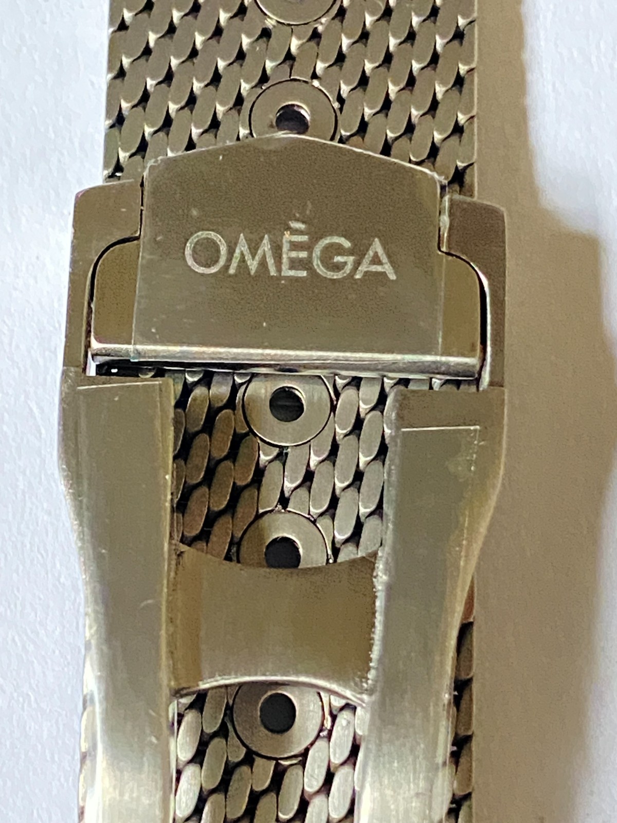20-18 mm titanium milanese mesh bracelet strap compatible to Omega watches
