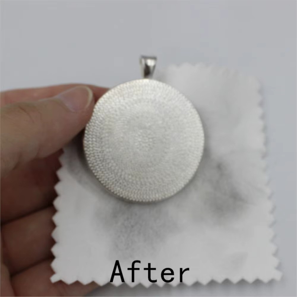 Premium Cleaning Cloth For Silver Jewelry Ring Glasses Watch Polishing 50 Pcs