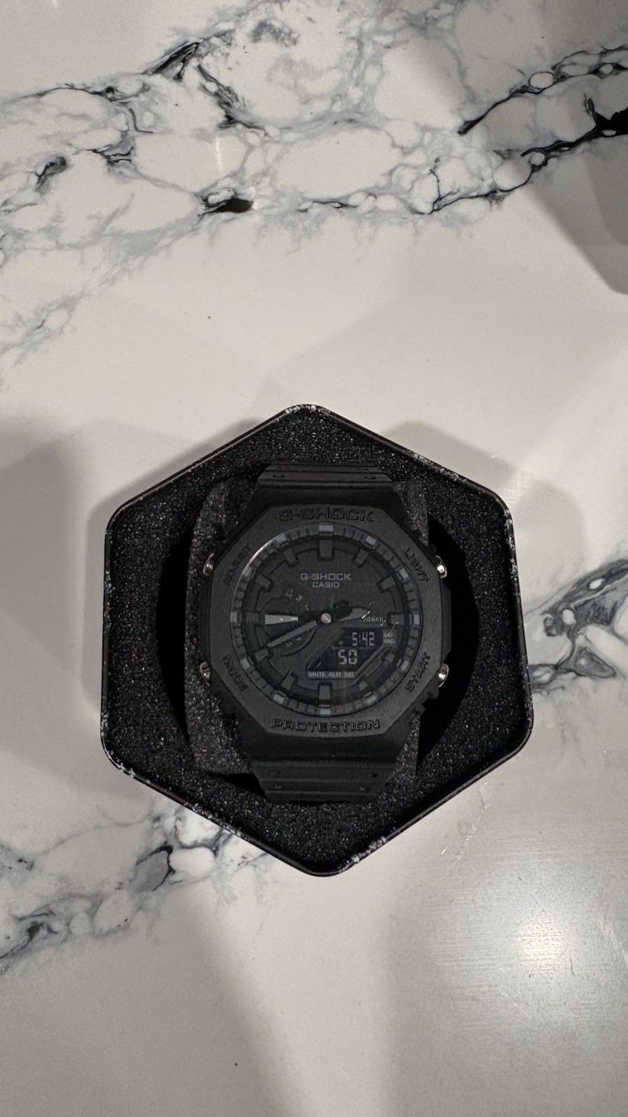 Casio G-SHOCK GA-2100CS Analog/Digital Quartz Shock 200m 45mm Box Papers