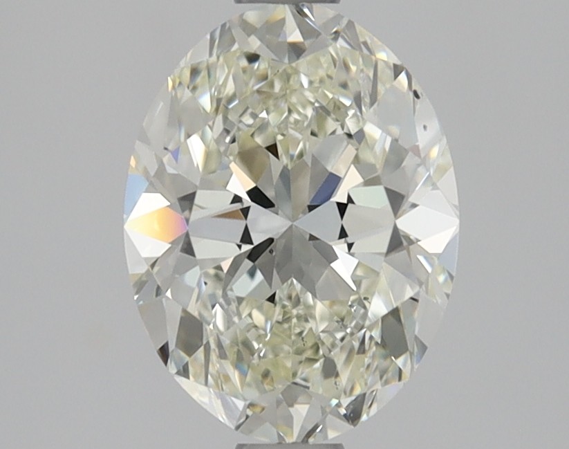 Natural Mined Diamond 1.50 Carat Cert. AGI Oval Cut Loose I color VS2 clarity