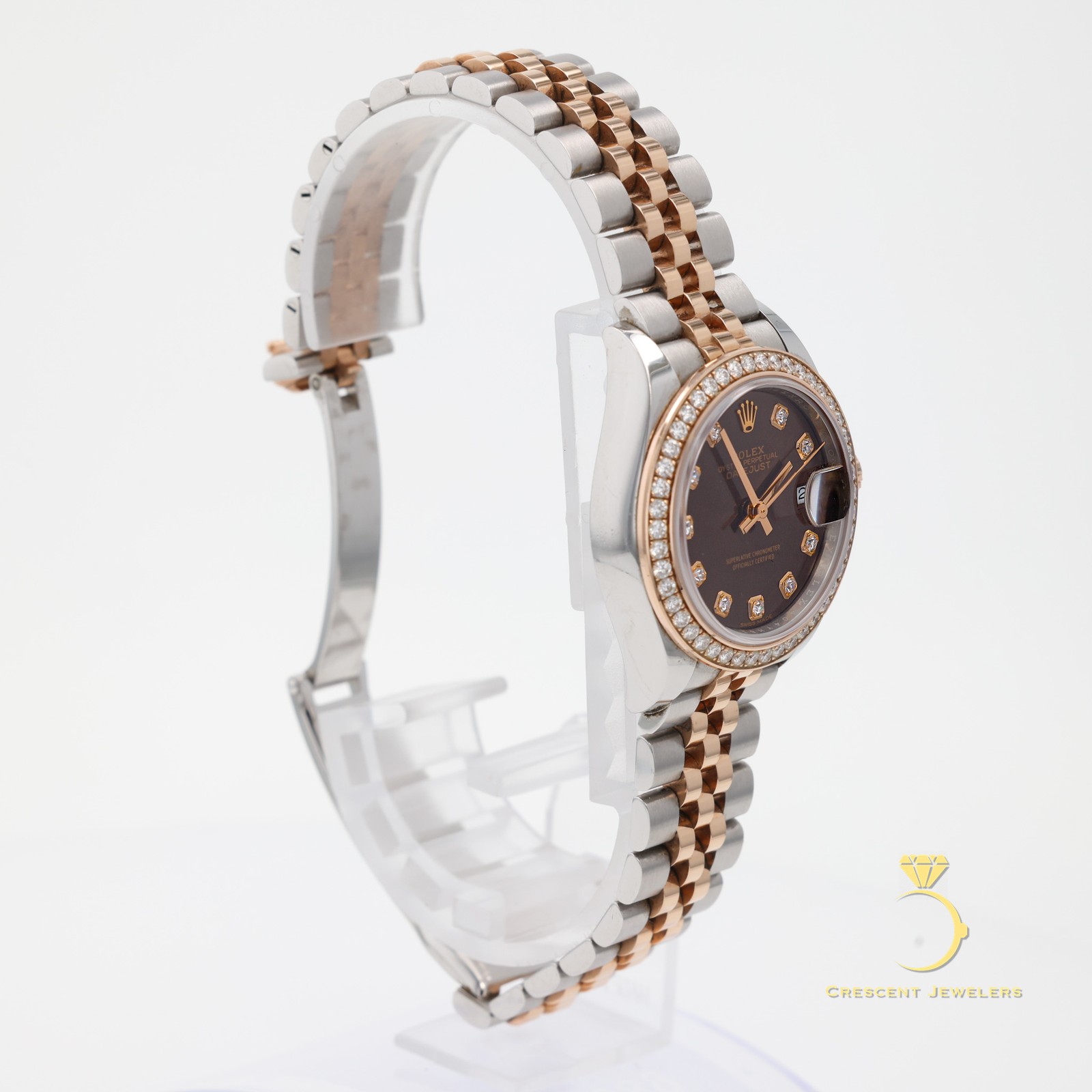 Rolex Lady-Datejust – Ref. 279381RBR – 28mm Stainless Steel & Rose Gold