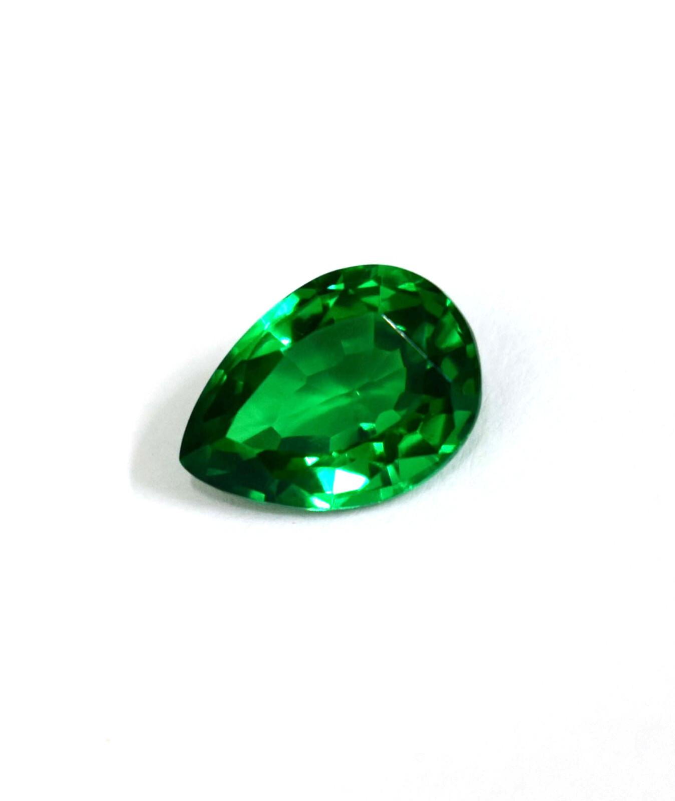 Natural Tsavorite Green Garnet Gemstone Pear Cut 10-12 CT Kenya’s Certified