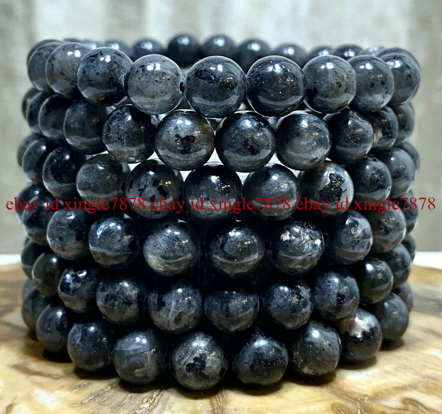 Wholesale Lots 6 Pcs 7.5″ Natural Crystal Healing Gemstone Stretch Bracelet