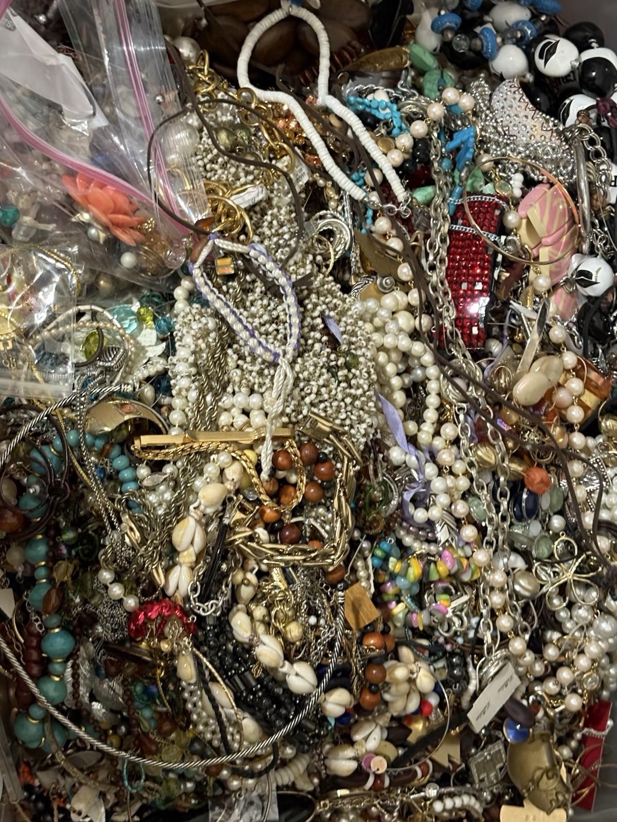 Mystery Jewelry Curation Jar- All Wearable – No Junk 1/2 Lb *see Description*